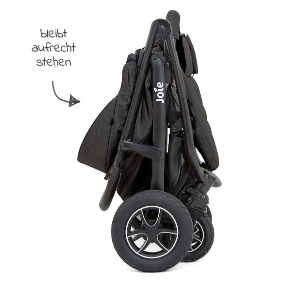 joie Buggy & Sportwagen Mytrax Flex mit Komfort-Federung,Fußsack Therma bis 22 kg belastbar & XXL Zubehörpaket - Pavement