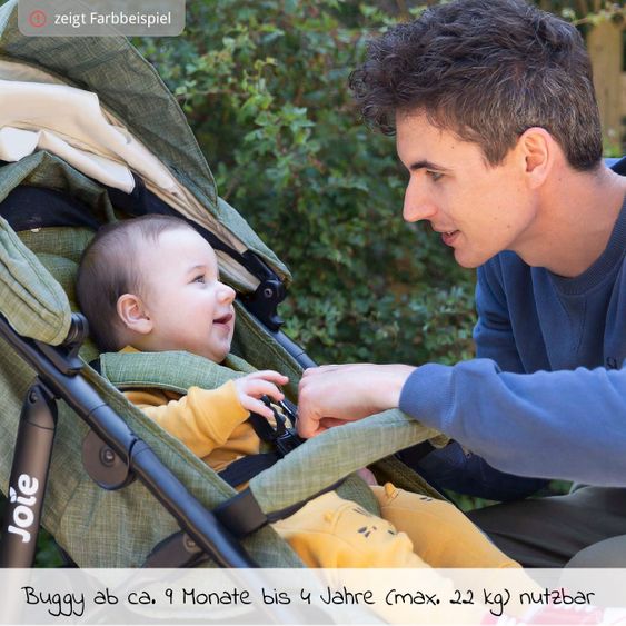 joie Buggy & Sportwagen Mytrax Flex mit Komfort-Federung, Getränkehalter bis 22 kg belastbar & XXL Zubehörpaket - Pavement