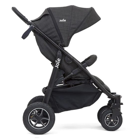 joie Buggy & Sportwagen Mytrax mit Luftreifen, Getränkehalter & Regenschutz - Gray Flannel