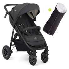 Buggy & Sportwagen Mytrax mit Luftreifen, Getränkehalter, Regenschutz inkl. Fußsack Therma - Pavement