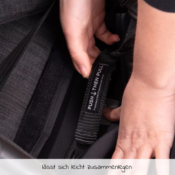 joie Buggy & Sportwagen Mytrax mit Luftreifen, Getränkehalter, Regenschutz inkl. Fußsack Therma - Pavement