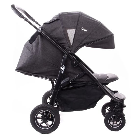 joie Buggy & Sportwagen Mytrax mit Luftreifen, Getränkehalter, Regenschutz inkl. Fußsack Therma - Pavement
