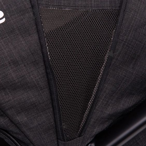 joie Buggy & Sportwagen Mytrax mit Luftreifen, Getränkehalter, Regenschutz inkl. Fußsack Therma - Pavement