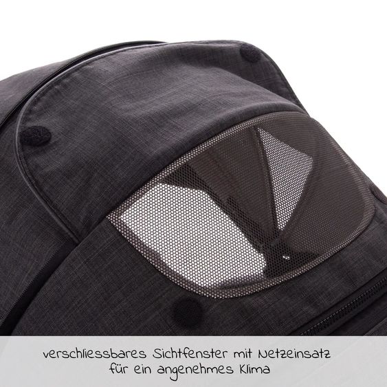 joie Buggy & Sportwagen Mytrax mit Luftreifen, Getränkehalter, Regenschutz inkl. Fußsack Therma - Pavement