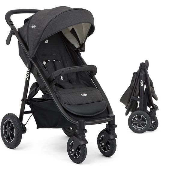 joie Buggy & Sportwagen Mytrax mit Luftreifen, Getränkehalter & Regenschutz - Pavement