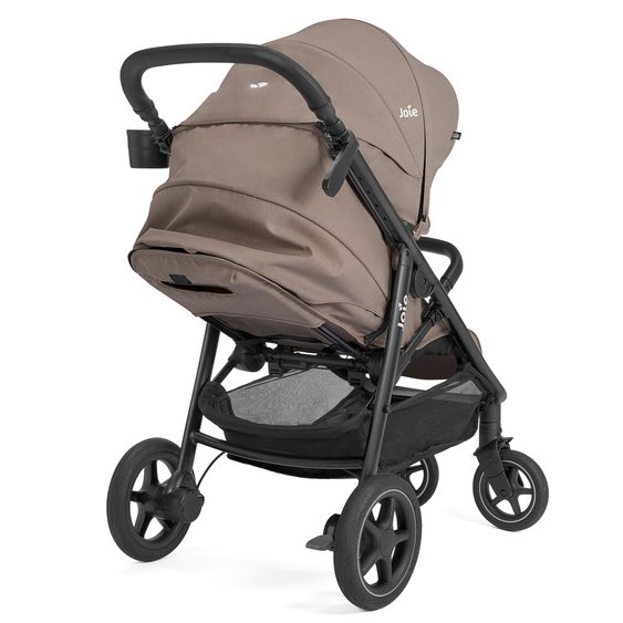 joie Buggy & stroller Mytrax Pro up to 22 kg load capacity with telescopic pushbar, cupholder incl. insect and rain cover - Mushroom