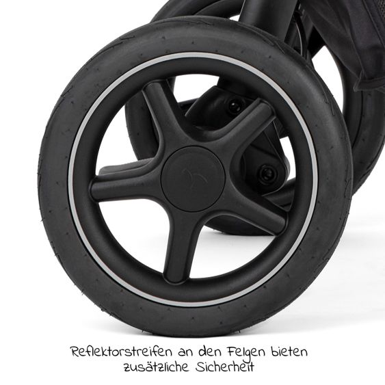 joie Buggy & Sportwagen Mytrax Pro bis 22 kg belastbar mit Teleskopschieber, Getränkehalter inkl. Insektenschutz & Regenschutz - Shale