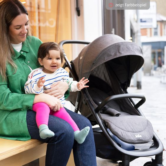 joie Buggy & Sportwagen Mytrax Pro bis 22 kg belastbar mit Teleskopschieber, Getränkehalter inkl. Insektenschutz & Regenschutz - Shale