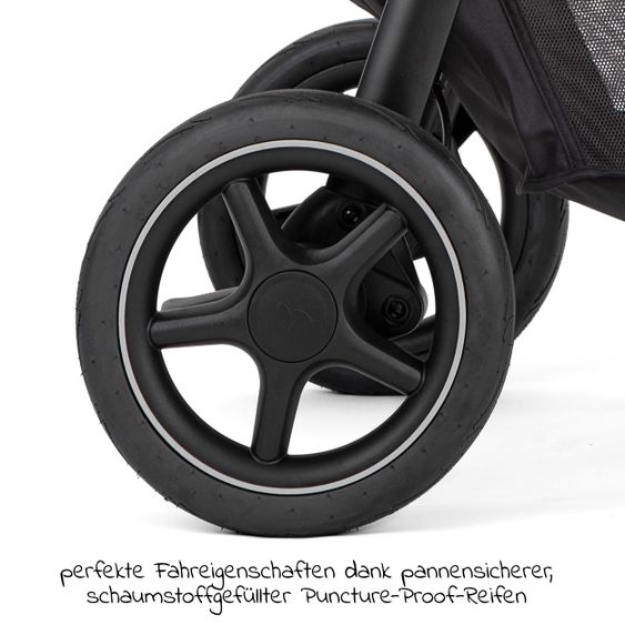 joie Buggy & pushchair Mytrax Pro up to 22 kg load capacity with telescopic push bar, cup holder & rain cover - Thunder