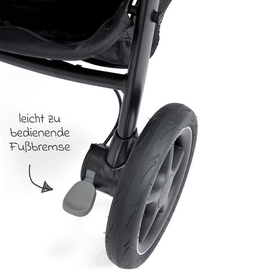 joie Buggy & Sportwagen Mytrax Pro bis 22 kg belastbar mit Teleskopschieber, Getränkehalter & Regenschutz - Toffee