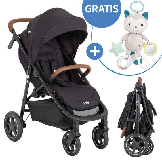 joie Buggy & Sportwagen Mytrax Pro - Shale + GRATIS Fehn Spieltier Katze Yuki