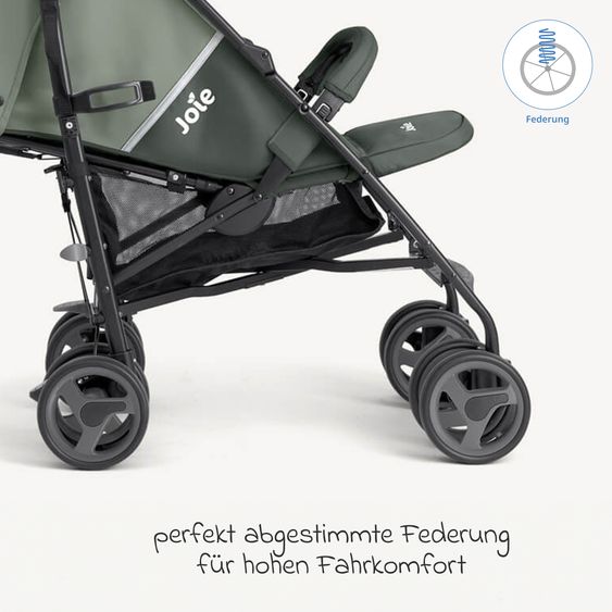 joie Buggy & stroller Nitro LX only 7.7 kg - ideal for travel - Celeste
