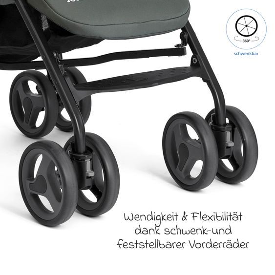 joie Buggy & stroller Nitro LX only 7.7 kg - ideal for travel - Celeste