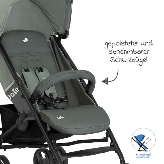 joie Buggy & stroller Nitro LX only 7.7 kg - ideal for travel - Celeste