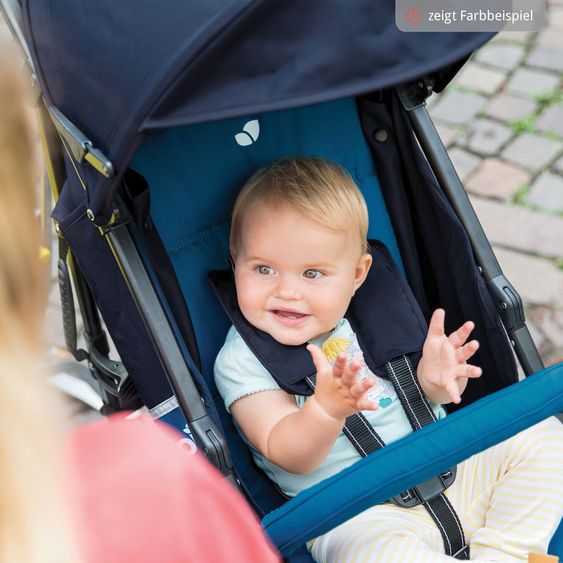 joie Buggy & Sportwagen Nitro LX nur 7,7 kg - ideal für die Reise inkl. Sonnenschirm, Regenschutz & Insektenschutz - Laurel