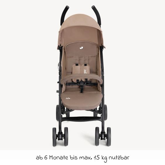 joie Buggy & stroller Nitro LX only 7.7 kg - ideal for travel - Toffee