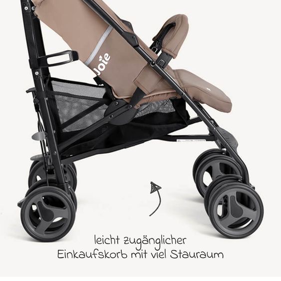 joie Buggy & stroller Nitro LX only 7.7 kg - ideal for travel - Toffee