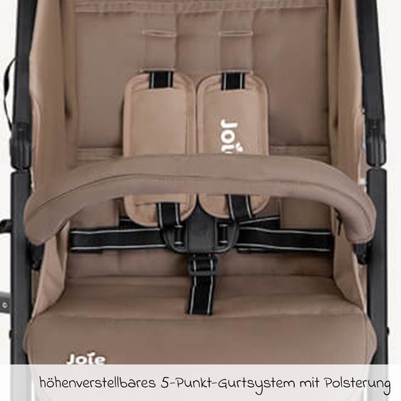 joie Buggy & stroller Nitro LX only 7.7 kg - ideal for travel - Toffee