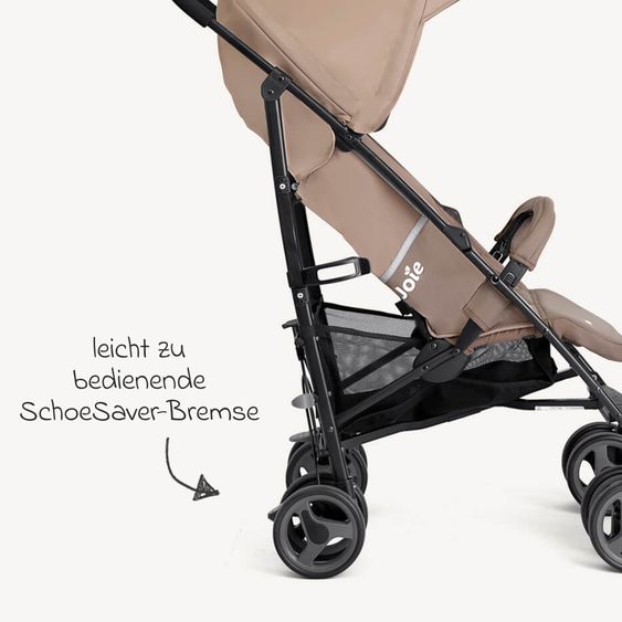 joie Buggy & stroller Nitro LX only 7.7 kg - ideal for travel - Toffee