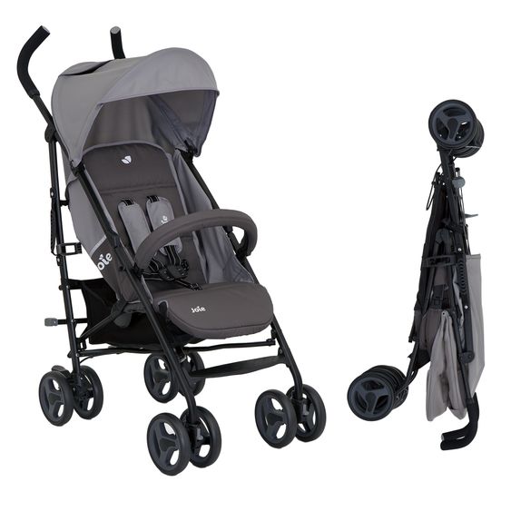 joie Buggy & Sportwagen Nitro LX nur 7,7 kg - ideal für die Reise - Dark Pewter