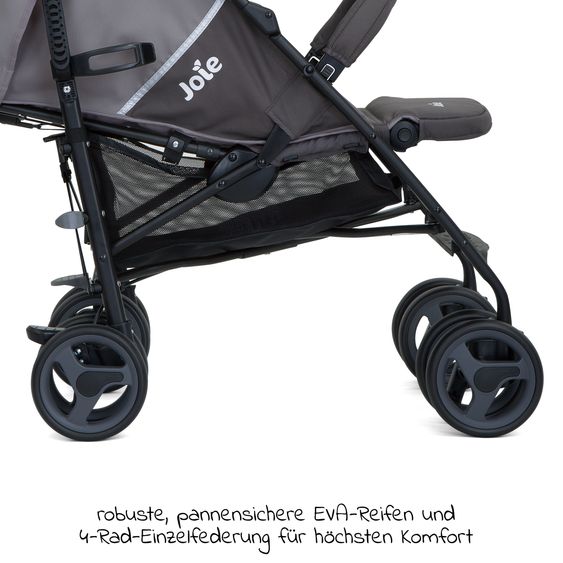 joie Buggy & Sportwagen Nitro LX nur 7,7 kg - ideal für die Reise - Dark Pewter