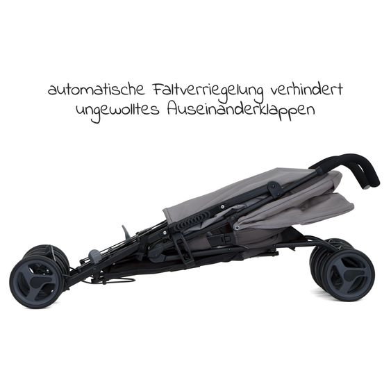 joie Buggy & Sportwagen Nitro LX nur 7,7 kg - ideal für die Reise - Dark Pewter