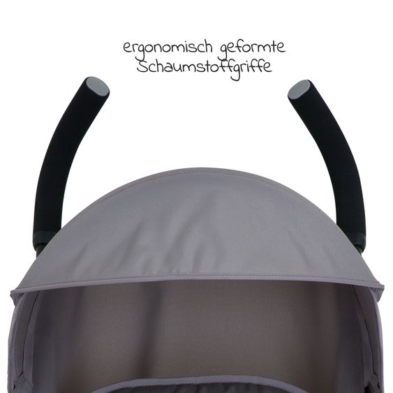 joie Buggy & Sportwagen Nitro LX nur 7,7 kg - ideal für die Reise - Dark Pewter