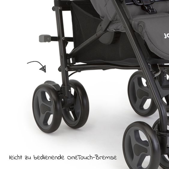 joie Buggy & Sportwagen Nitro LX nur 7,7 kg - ideal für die Reise - Ember