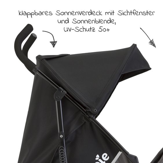 joie Buggy & Sportwagen Nitro LX nur 7,7 kg - ideal für die Reise - Ember