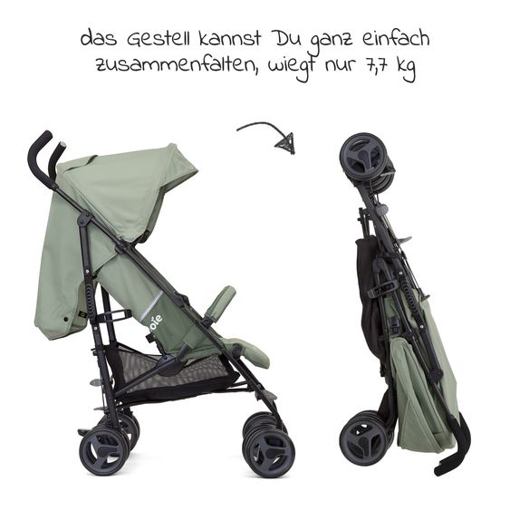 joie Buggy & Sportwagen Nitro XL nur 7,7 kg - ideal für die Reise - Laurel