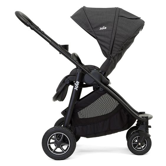 joie Buggy & Sportwagen Versatrax bis 22 kg belastbar - umsetzbare Sitzeinheit, Adapter, & Regenschutz - Pavement