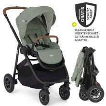 Passeggino Versatrax fino a 22 kg - unità di seduta convertibile, adattatore e pacchetto accessori XXL - Laurel