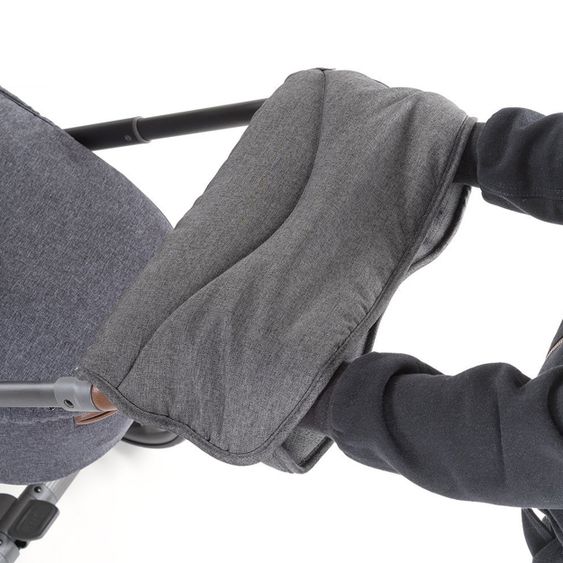 joie Buggy & Sportwagen Versatrax bis 22 kg belastbar- umsetzbare Sitzeinheit, Regenschutz, Fußsack & Handmuff - Laurel