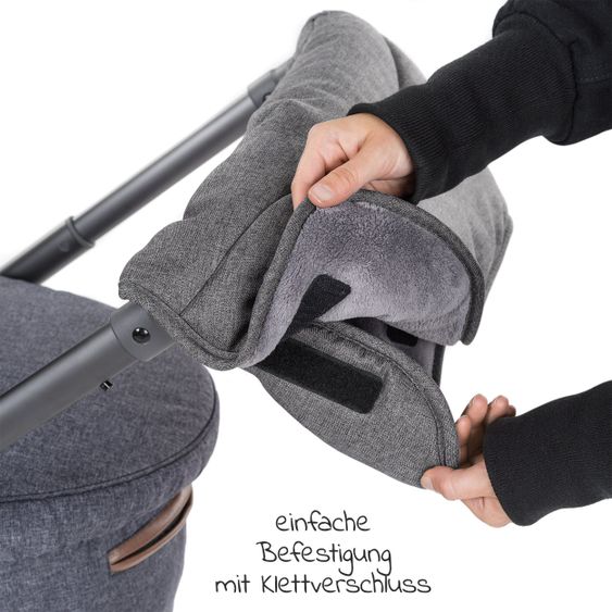joie Buggy & Sportwagen Versatrax bis 22 kg belastbar- umsetzbare Sitzeinheit, Regenschutz, Fußsack & Handmuff - Laurel