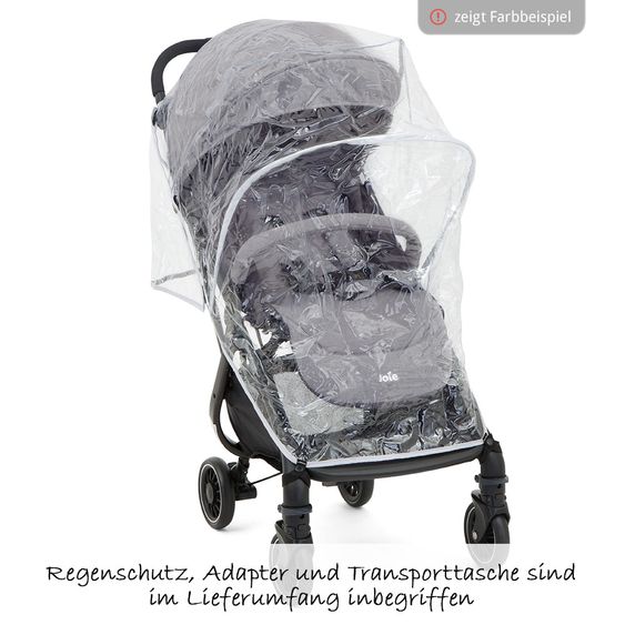 joie Buggy Tourist inkl. Adapter, Regenschutz und Transporttasche - Lychee