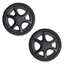 Replacement wheels filled with foam rear for Chrome DLX 2-piece set