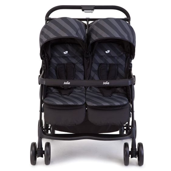 joie Geschwister- & Zwillingsbuggy AireTwin inkl. Regenschutz - Liquorice