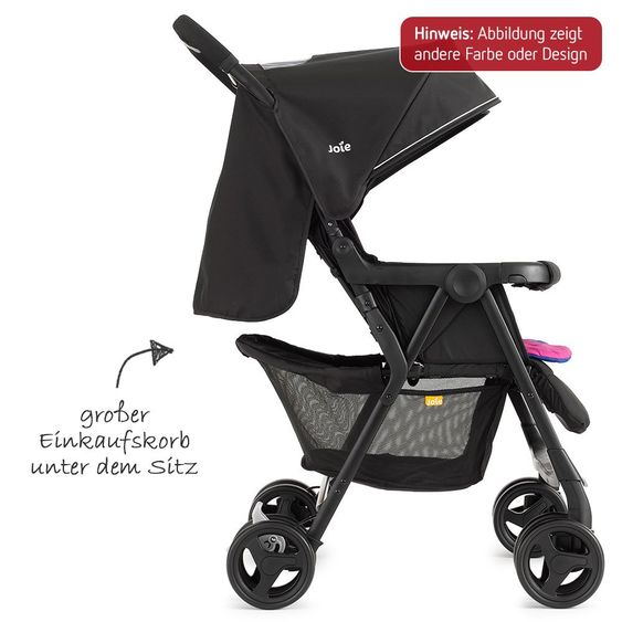 joie Geschwister- & Zwillingsbuggy AireTwin inkl. Regenschutz - Nautical Navy
