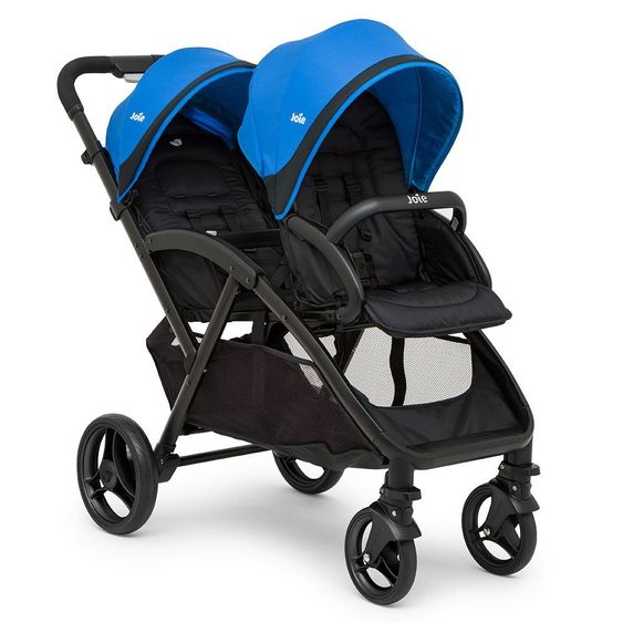 joie Geschwisterwagen Evalite Duo inkl. Regenschutz- Blue Bird