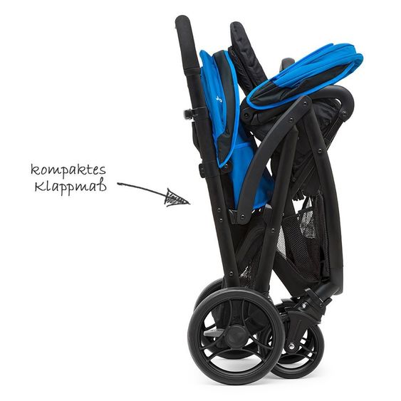 joie Geschwisterwagen Evalite Duo inkl. Regenschutz- Blue Bird
