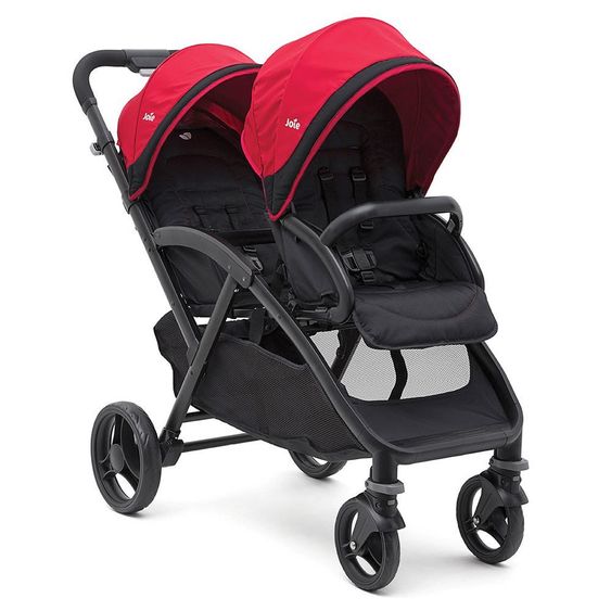 joie Geschwisterwagen Evalite Duo inkl. Regenschutz- Cherry