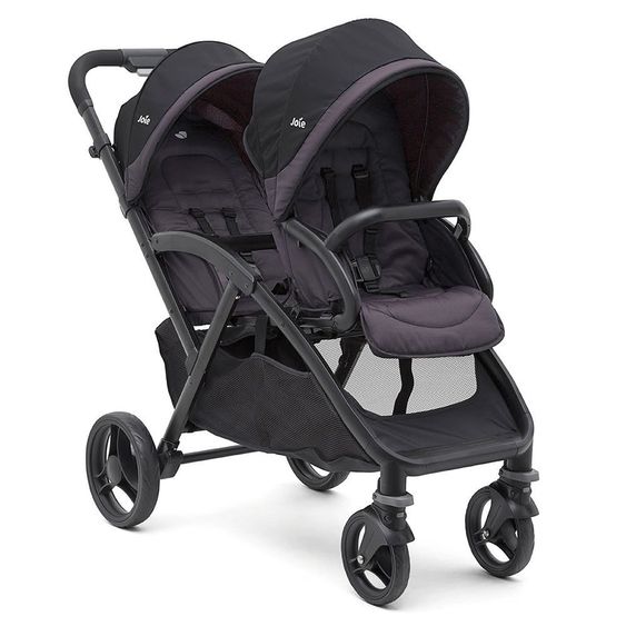 joie Geschwisterwagen Evalite Duo inkl. Regenschutz - Two Tone Black