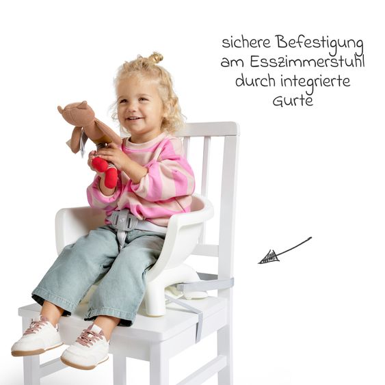 joie Hochstuhl Chestnut ab Geburt - 6 Jahre auch als Kinderstuhl nutzbar - Lola