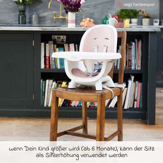 joie Chestnut high chair from birth - 6 years can also be used as a high chair - Mocha