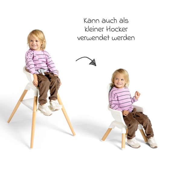 joie Chestnut high chair from birth - 6 years can also be used as a high chair - Mocha