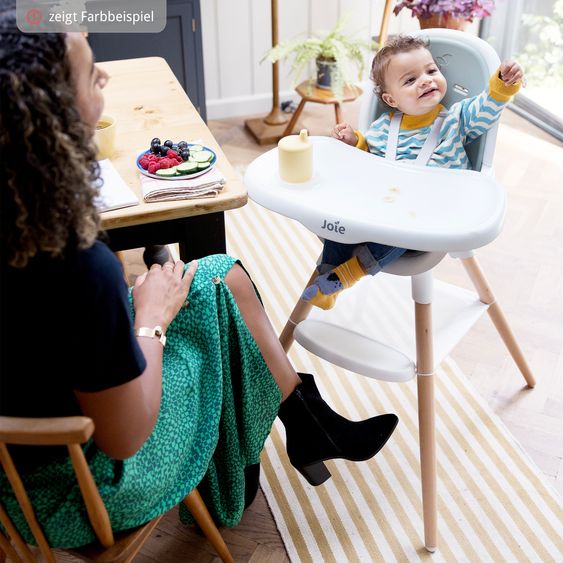 joie Chestnut high chair from birth - 6 years can also be used as a high chair - Mocha