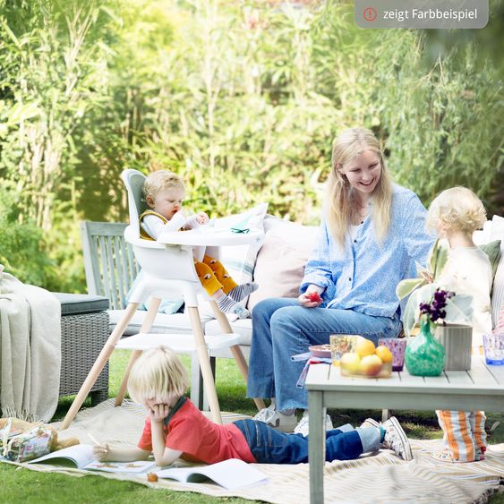 joie Chestnut high chair from birth - 6 years can also be used as a high chair - Mocha