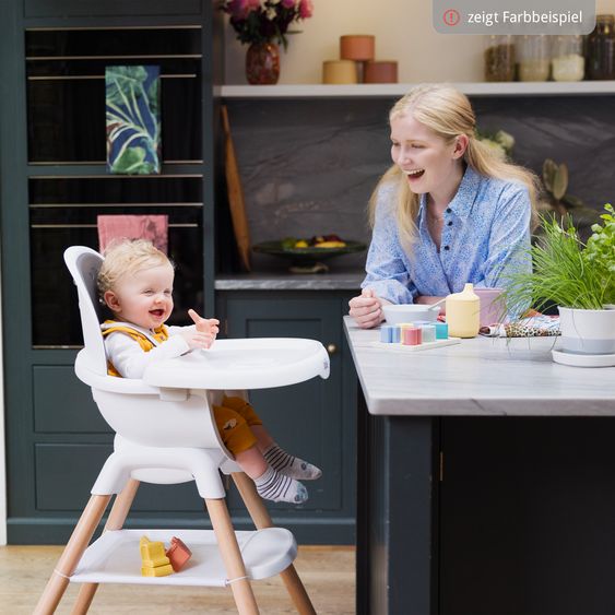 joie Chestnut high chair from birth - 6 years can also be used as a high chair - Mocha