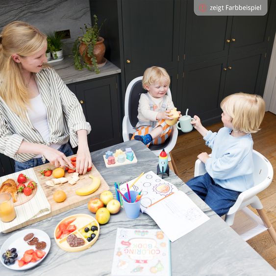 joie Hochstuhl Chestnut ab Geburt - 6 Jahre auch als Kinderstuhl nutzbar - Shadow