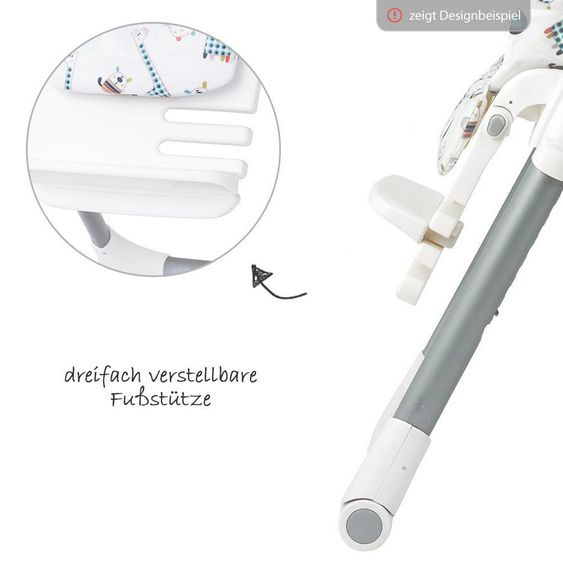 joie Hochstuhl Mimzy 2in1 - Heyday